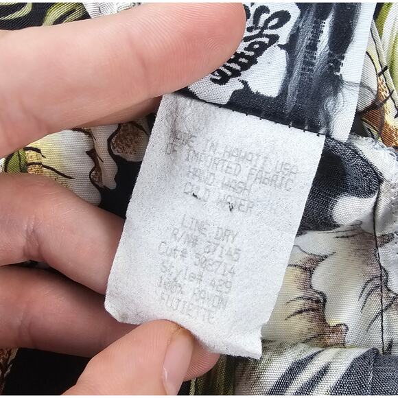 Hilo hattie size XS sleevless island vacation dress made in USA has pockets!! ^ - Picture 4 of 10